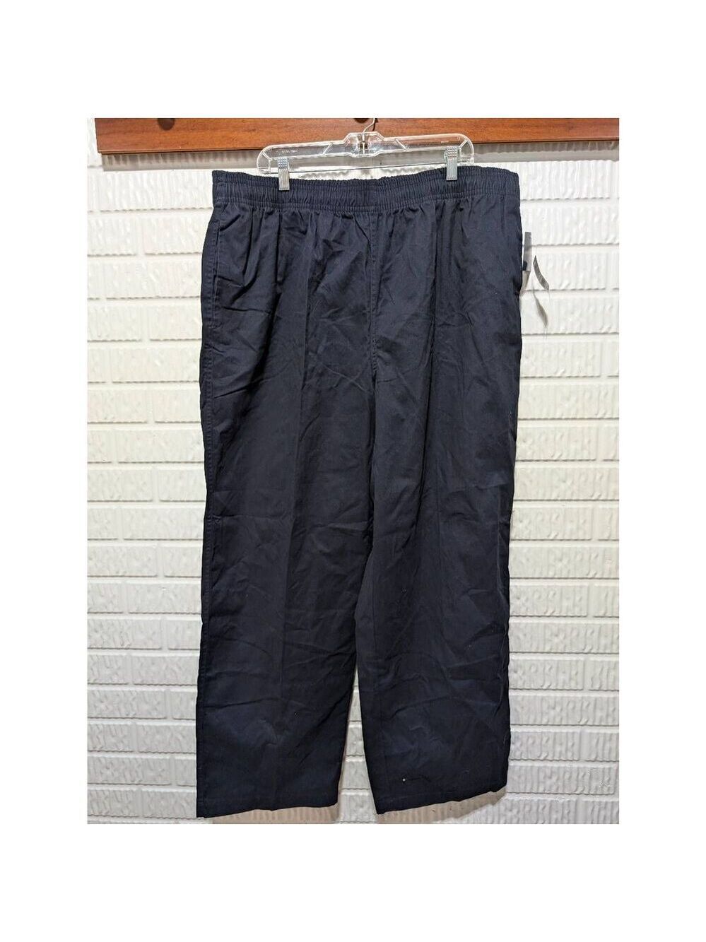 Canyon Ridge Men's Navy Blue Warm Up Elastic Drawstring Waist Pants Size 2XL NWT